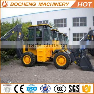 CE & EPA Certificated With Attachments 2016 Hot Sale WZ30-25 65KW 1.0CBM 950kg Side Shtractor Backhoe Loader With Price for Sale thumbnail-1