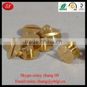 OEM ODM Accepted Chinese Supplier Custom Made Precision Brass Hollow Screw thumbnail-1