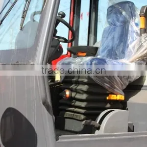 1 Ton Articulated Mini Loader for Sale With Hydraulic Transmission and Electric Joystick thumbnail-6