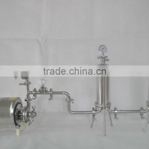 Sanitary Ss304 Polypropylene Microporous Membrane Filter With Pleated Filter Element thumbnail-6