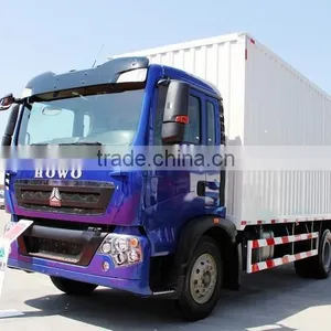 SINOTRUK T5G 140HP Euro5 4X2 10 Ton Cargo Truck / Van Truck With MAN Engine thumbnail-1