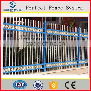 Galvanized Tubular Pressed Speaer Security Fencing thumbnail-1