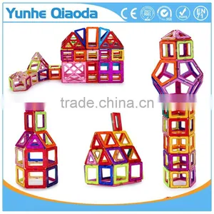 Factory Direct Sell Kids Toy Plastic Magnetic Bulding Blocks With Different Shapes thumbnail-6