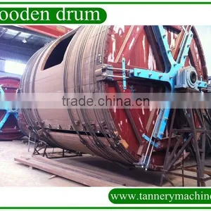 Supply Leather Tannery Overloading Wooden Drum for Soaking/Liming/Tanning thumbnail-2
