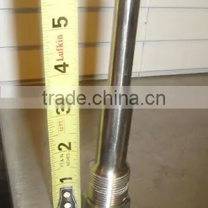 304 STAINLESS STEEL THERMOWELL 3/4"NPT 6"L x 1/2" DIA thumbnail-1