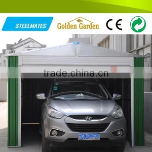 Garden Shed House New Trend Product Manufacturer Gable Roof Steel Tube Carpots thumbnail-2