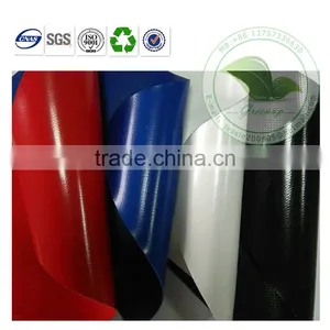 Colored 100% Polyester Coated Fabric For Tarp Cover thumbnail-1