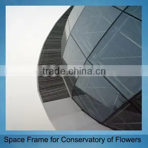 High Quality Steel Structure Space Frame Conservatory thumbnail-1