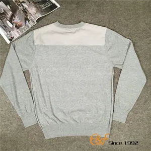 Cotton Men Sweater With Canvas Patch and Pocket thumbnail-2