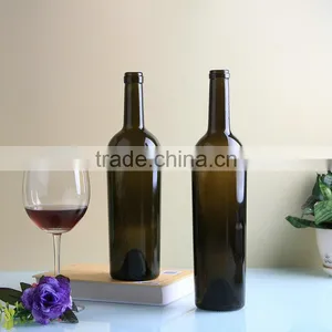 Factory Sale Top Quality Frosted Hot Sale Manufacture Glass Bottles for Wine thumbnail-5