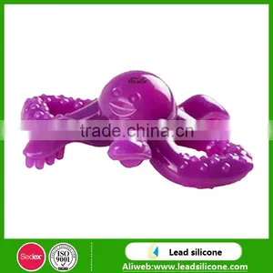 Baby Love Octopus Silicone Rubber Baby Toothbrush and Other Design Toothrush thumbnail-4