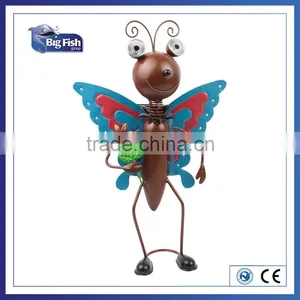 Solar Metal Ants-shaped With Wings Garden Decoration Lights thumbnail-1