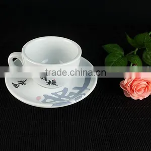 China Supplier New Premium Custom Wholesale Ceramic Coffee Cup Espresso Saucer thumbnail-6