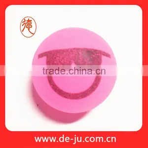 Summer Beach Face Pink Human Bouncy Ball thumbnail-1
