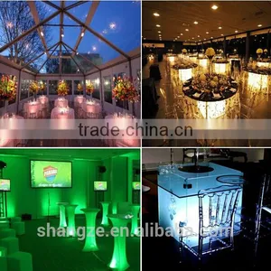 Cordless Rechargeable Battery Powered Events Under Table Light thumbnail-3