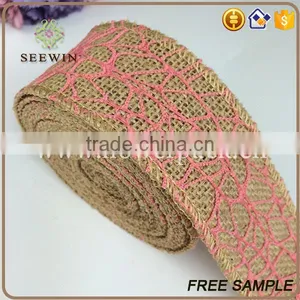 Awards Banquet Family Reunion Burlap Jute Table Cover thumbnail-4