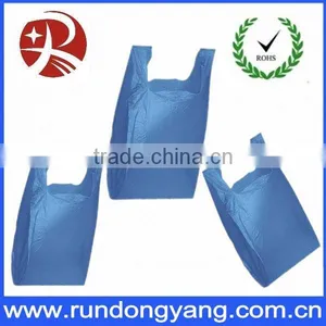 Wholesales HDPE Multi-color Printing Plastic t Shirt Shopping Bag thumbnail-1