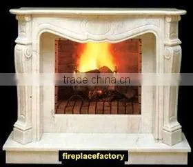 White Fireplace Mantel thumbnail-1