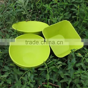 OEM Available No Pollution Food Grade Bamboo Fiber Dinner Set thumbnail-1