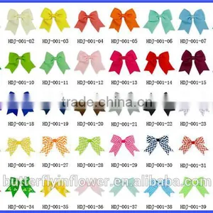 Cute Kids Hair Accessories Green Cheer Bow/hair Clips for Girls thumbnail-6