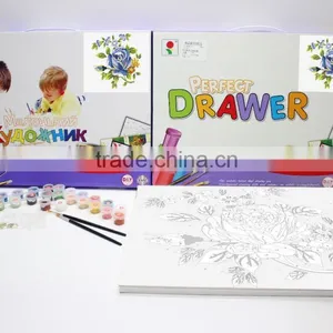 2016 Useful Artist Canvas Painting Set Factory Supplier Lovely Toy thumbnail-1
