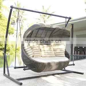 Garden Bench Swings Outdoor Swing Indian Swing Rattan thumbnail-1