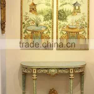 Hand Painted Furniture Classic Console Table Trends 2017 thumbnail-3