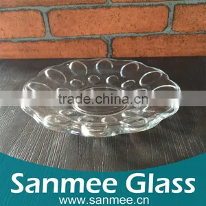Bubble Pattern Cheap Mini Decorative Glass Plates thumbnail-1
