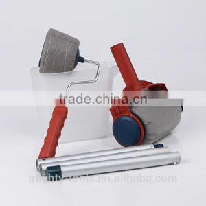 New Come Fabric Plastic Handle Paint Roller Brush Set thumbnail-3