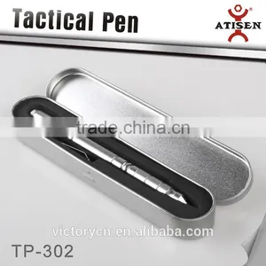 Self Defense Tool , Tactical Ball Point Pen,glass Breaker 2 in 1 With Iron Box TP-302 thumbnail-1