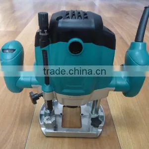 GOLDENTOOL 6mm/8mm 1050w Power Mini Small Hand Held Milling Cutter Machine Portable Electric Wood Plunge Router thumbnail-3