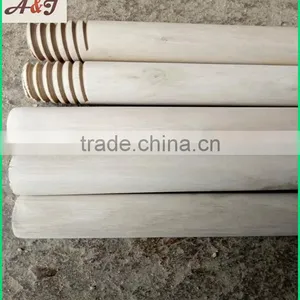 120*2.2cm Wholesale Eucalyptus Wooden Broom Handle thumbnail-3