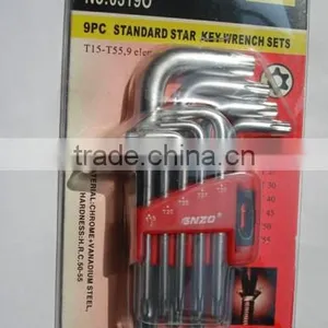 9pcs Standard Type Star Key Wrench Sets thumbnail-1