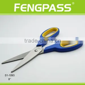 S1-1093 8" 2Cr13 Stainless Steel Blade Soft Grip Handle Multi Scissors thumbnail-4