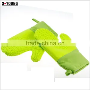 10121 Silicone Heat Resistant Grilling BBQ Gloves for Cooking, Baking thumbnail-4