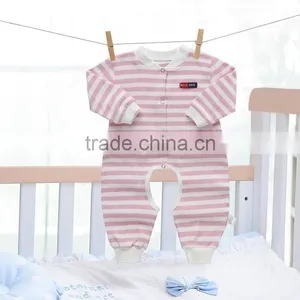 Baby Cotton Frocks Designs With Stripe thumbnail-1