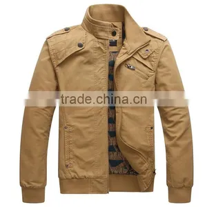 China Factory Men Coat Canvas Jacket Without Hood thumbnail-1