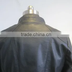 New Arrival Fashional Pure Dubai pu Leather Jackets for Men thumbnail-4
