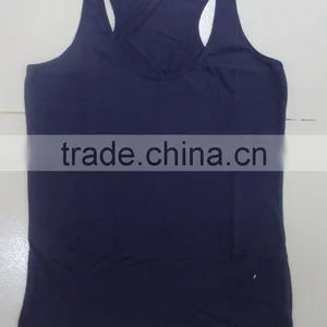 100%COTTON S/J WOMEN HIGH QUALITY TANK TOP, WOMEN TANK TOP MANUFACTURING IN BANGLADESH. thumbnail-1