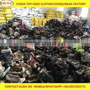 Dongguan Second Hand Clothes Bags Shoes Warehouse Cheap Used Shoes in Stock Kenya Buyers thumbnail-1