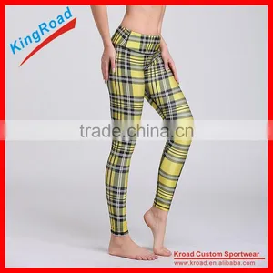 80%nylon, 20%spandex Fitness Wear Compression Pants, Long Compression Wear thumbnail-3