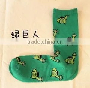 2015 the Avengers Personality Tide Lovers in Tube Socks Marvel DC Series of the Same Paragraph Socks for Men and Wome EML-9-2042 thumbnail-6