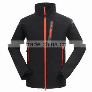 Outdoor Sports Black Ski Softshell Jacket thumbnail-1