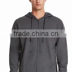 Next Level Apparel Unisex French Terry Zip Hoody - 60% Cotton, 40% Polyester French Terry Fleece and Comes With Your Logo thumbnail-4
