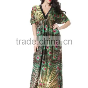 Summer Dress 2016 Vestido Casual Dress for Women Vintage Dress Ladies Sundress Plus Size Women thumbnail-4