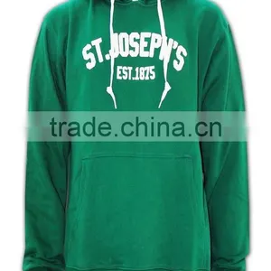 BSCI 2016 Design Sublimation Screenprint Embroidery Zipper Hoody Olive Green Hoodie thumbnail-2