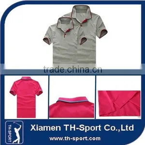Colorful High Quality Embroidered Golf Shirts thumbnail-3