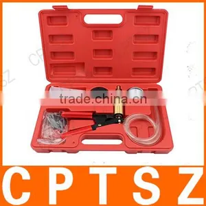 Auto Repair Tool Car Hand-held Brake Fluid Bleeder Oil Transfer Pump With Vacuum Meter- Manual Vacuum Pump thumbnail-1