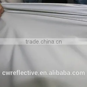 Metallic Silver Single Side Elastic Printed Reflective Knitting Fabric thumbnail-2