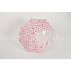 Transparent Lace Parasol Umbrella UV Protection For Children 15